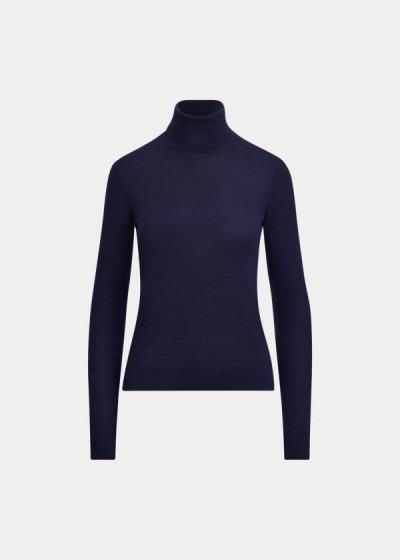 Women's Ralph Lauren Cashmere Turtleneck Sweater | 386249MAP